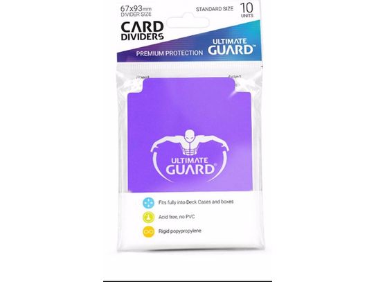 Supplies Ultimate Guard - Card Dividers - Purple - Cardboard Memories Inc.