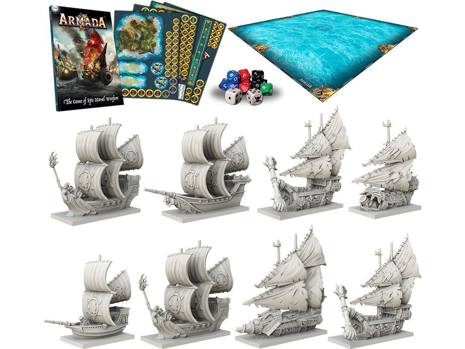 miniatures Mantic Games - Armada - Two Player Starter Set - MG-ARM101 - Cardboard Memories Inc.