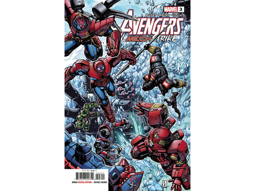 Comic Books Marvel Comics - Avengers Mech Strike 003 of 5 (Cond. VF-) - 5817 - Cardboard Memories Inc.