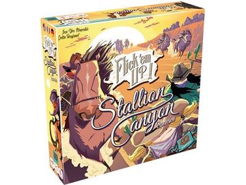 Board Games Pretzel Games - Flick em Up - Stallion Canyon Expansion - Cardboard Memories Inc.