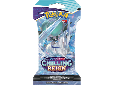 Pokemon - Sword and Shield - Chilling Reign - Blister Pack Cardboard Memories Inc. Pokemon - Sword and Shield - Chilling Reign - Blister Pack Cardboard Memories Inc.