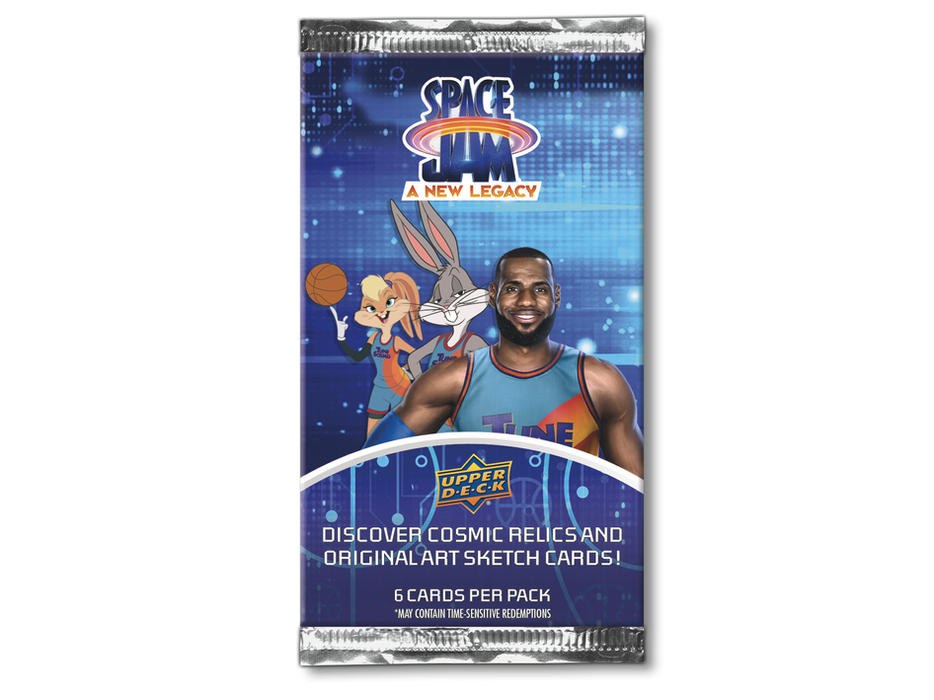Sports Cards Upper Deck - Space Jam a New Legacy - Hobby Box - Cardboard Memories Inc.