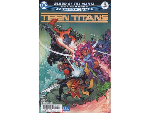 Comic Books DC Comics - Teen Titans (2016 6th Series) 010 (Cond. VF-) - 8576 - Cardboard Memories Inc.