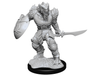 Role Playing Games Wizkids - Dungeons and Dragons - Unpainted Miniature - Nolzurs Marvellous Miniatures - Dragonborn Fighter Male - 90303 - Cardboard Memories Inc.