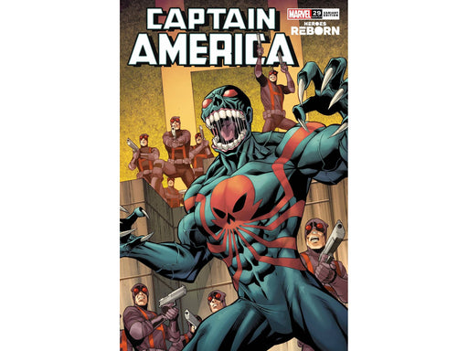 Comic Books Marvel Comics - Captain America 029 - Pacheno Reborn Variant Edition (Cond. VF-) - 11257 - Cardboard Memories Inc.
