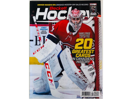 Magazine Beckett - Hockey Price Guide - September 2020 - Vol 32 -  No. 9 - Cardboard Memories Inc.