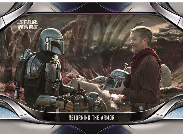 Non Sports Cards Topps - 2021 - Star Wars - The Mandalorian - Season 2 - Hobby Box - Cardboard Memories Inc.