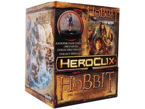 Collectible Miniature Games Wizkids - HeroClix - The Hobbit - The Desolation of Smaug - Box of 24 Foil Packs - Cardboard Memories Inc.