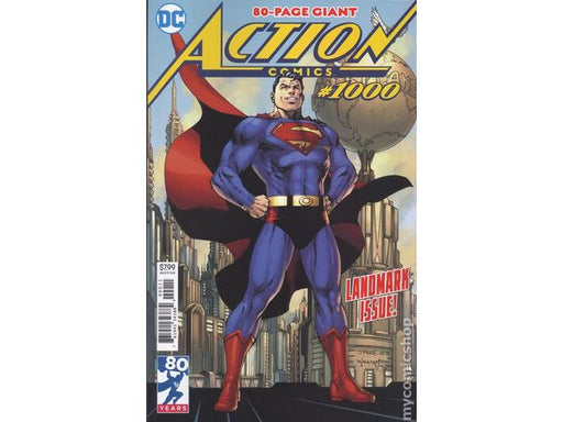 Comic Books DC Comics - Action Comics (2016 3rd Series) 1000 (Cond. VF-) - 13359 - Cardboard Memories Inc.