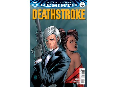 Comic Books DC Comics - Deathstroke 015 - Variant Cover - 2437 - Cardboard Memories Inc.