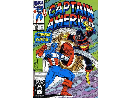 Comic Books Marvel Comics - Captain America (1968 1st Series) 393 (Cond. VF-) - 7288 - Cardboard Memories Inc.
