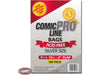 Supplies Comic Pro Line - Silver Comic Bags - Package of 100 - Cardboard Memories Inc.