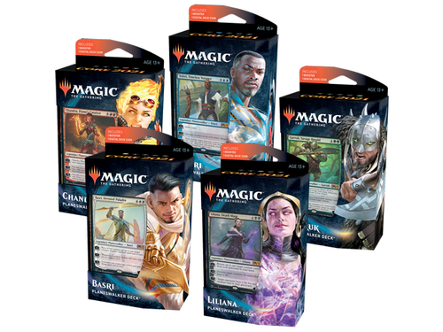 Trading Card Games Magic the Gathering - Core Set 2021 - Planeswalker Deck - Set of 5 - Cardboard Memories Inc.