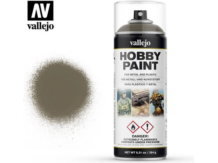 Paints and Paint Accessories Acrylicos Vallejo - Paint Spray - Russian Uniform - 28 007 - Cardboard Memories Inc.