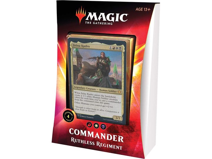 Trading Card Games Magic The Gathering - 2020 - Commander Deck - Ruthless Regiment - Cardboard Memories Inc.