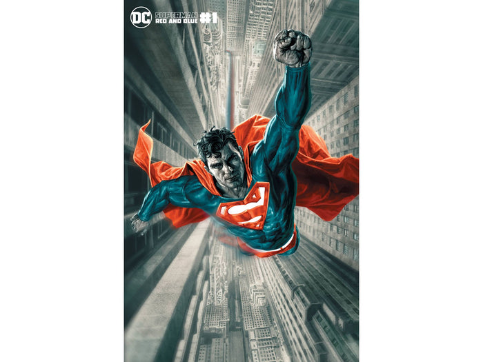 Comic Books DC Comics - Superman Red and Blue 001 - Bermejo Variant Edition (Cond. VF-) - 18273 - Cardboard Memories Inc.