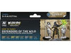 Paints and Paint Accessories Acrylicos Vallejo - Wizkids - Defenders of the Wild - Premium Set - Cardboard Memories Inc.