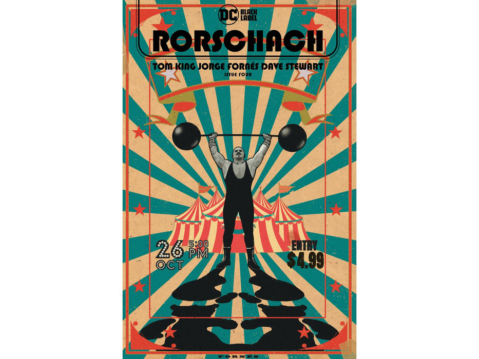 Comic Books DC Comics - Rorschach 004 (Cond. VF-) - 5497 - Cardboard Memories Inc.