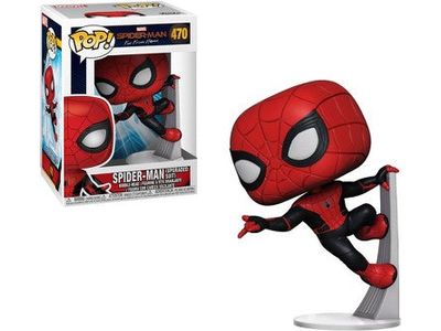 Action Figures and Toys POP! -  Movies - Marvel Spider-Man Far From Home - Spider-Man in Upgraded Suit - Cardboard Memories Inc.
