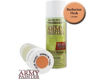 Paints and Paint Accessories Army Painter - Colour Primer - Barbarian Flesh - Paint Spray - Cardboard Memories Inc.
