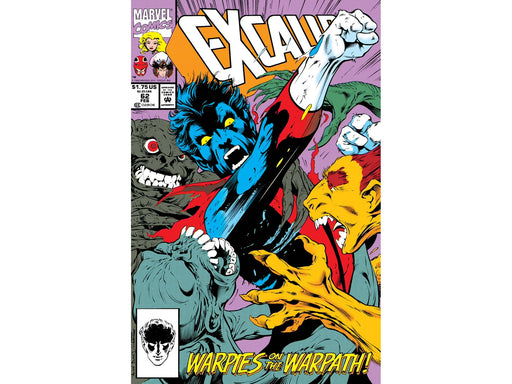 Comic Books Marvel Comics - Excalibur 062 - 7084 - Cardboard Memories Inc.