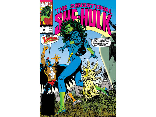 Comic Books Marvel Comics -Sensational She-Hulk 035 - 6532 - Cardboard Memories Inc.