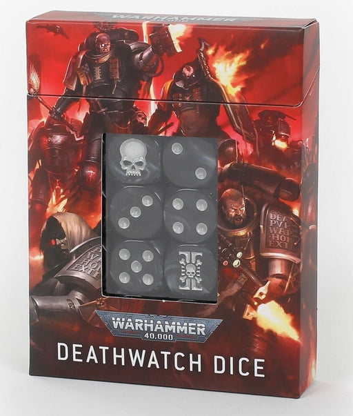 Collectible Miniature Games Games Workshop - Warhammer 40K - Deathwatch - Dice Set - 39-26 - Cardboard Memories Inc.