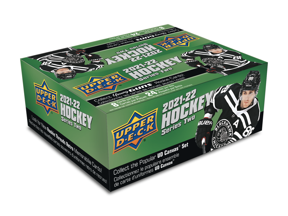 Sports Cards Upper Deck - 2021-22 - Hockey - Series 2 - Retail Box - Cardboard Memories Inc.
