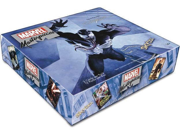 Non Sports Cards Upper Deck - 2020 - Marvel Masterpieces - Hobby Box - Cardboard Memories Inc.