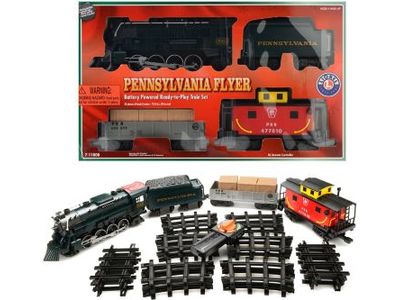 toy Lionel - Pennsylvania Flyer - Ready to Play Train Set - Cardboard Memories Inc.