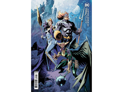 Comic Books DC Comics - Justice League 064 - Howard Card Stock Variant Edition - Cardboard Memories Inc.