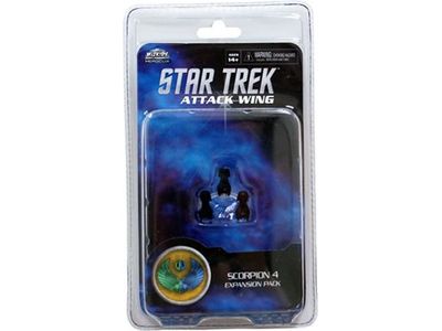 Collectible Miniature Games Wizkids - Star Trek Attack Wing - Scorpion 4 - Expansion Pack - Cardboard Memories Inc.