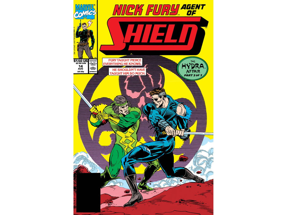Comic Books Marvel Comics - Nick Fury Agent of SHIELD 014 - 6709 - Cardboard Memories Inc.
