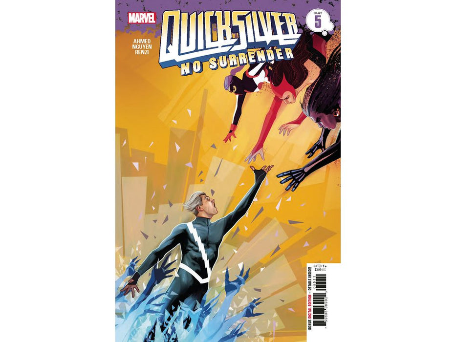 Comic Books Marvel Comics - Quicksilver No Surrender (2018) 005 (Cond. FN-) - 3882 - Cardboard Memories Inc.