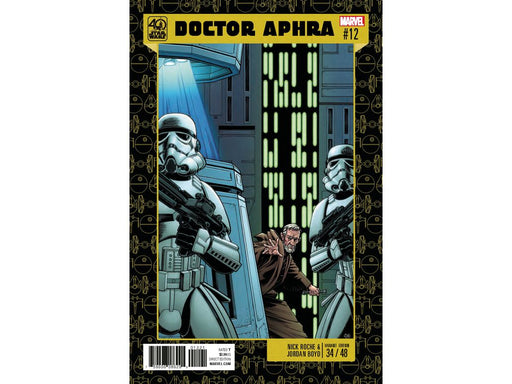 Comic Books Marvel Comics - Star Wars Doctor Aphra 012 - 40th Anniversary Cover - 3521 - Cardboard Memories Inc.