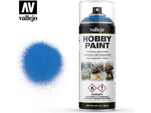 Paints and Paint Accessories Acrylicos Vallejo - Paint Spray - Magic Blue - 28 030 - Cardboard Memories Inc.