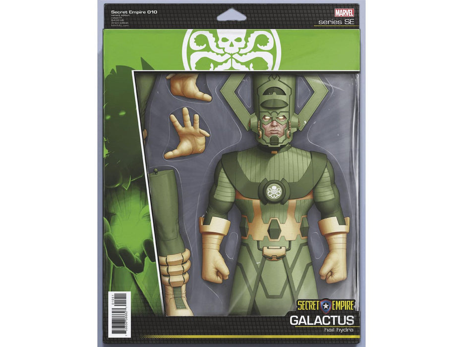 Comic Books Marvel Comics - Secret Empire 10 - Action Figure Wraparound Variant - 2709 - Cardboard Memories Inc.