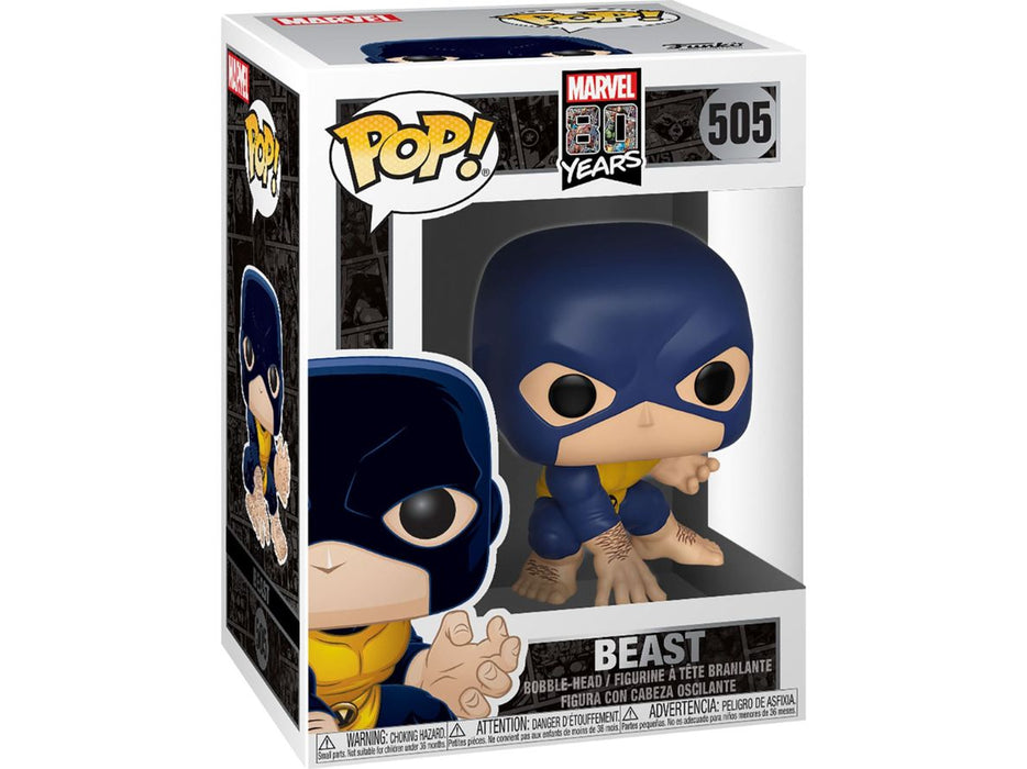 Action Figures and Toys POP! - Marvel - Beast - First Appearance 80th - Cardboard Memories Inc.