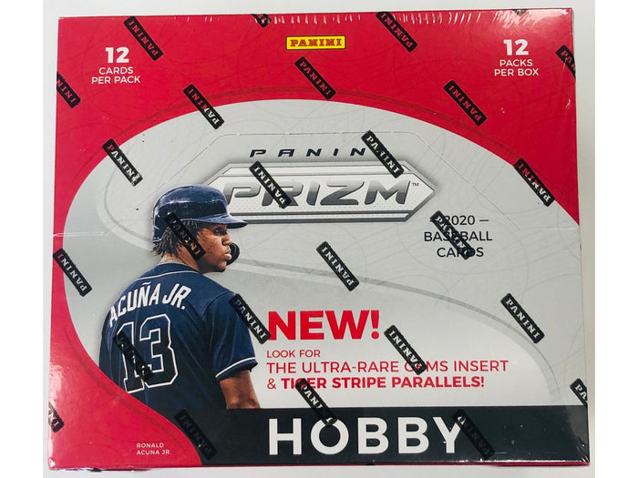 Sports Cards Panini - 2020 - Baseball - Prizm - Hobby Box - Cardboard Memories Inc.