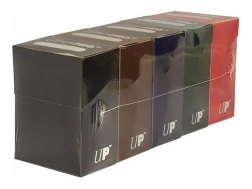 Supplies Ultra Pro - Deck Box - Dark 5 Colour Pack - Cardboard Memories Inc.