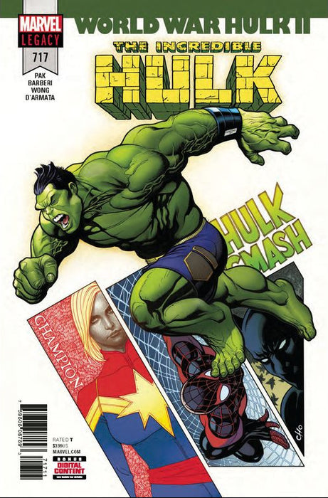 Comic Books Marvel Comics - Incredible Hulk (2017 5th Series) 717 (Cond. FN+) - 4314 - Cardboard Memories Inc.
