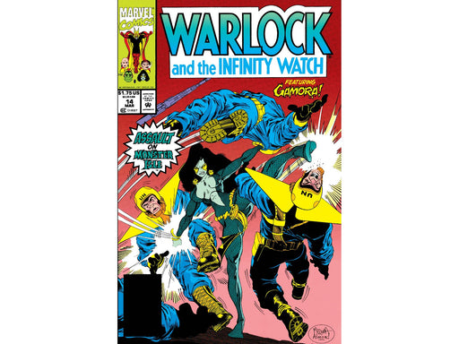Comic Books Marvel Comics - Warlock and the Infinity Watch 014 - 5940 - Cardboard Memories Inc.