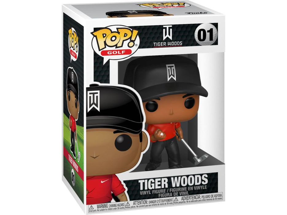 Action Figures and Toys POP! - Sports - PGA - Golf - Tiger Woods - Cardboard Memories Inc.