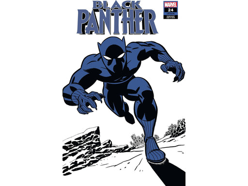 Comic Books Marvel Comics - Black Panther 024 - Michael Cho Black Panther Two-Tone Variant Edition (Cond. VF-) - 18270 - Cardboard Memories Inc.