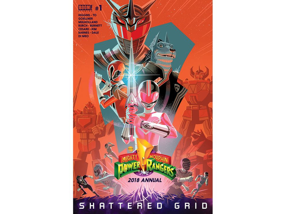 Boom Building Power Ranger BOOM! Studios - Power Rangers 2018 Annual - 2643 — Cardboard Memories Inc.
