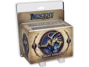 Board Games Fantasy Flight Games - Descent - Journeys In The Dark - Gargan Mirklace - Lieutenant Pack - Cardboard Memories Inc.