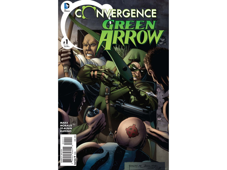 Comic Books DC Comics - Convergence Green Arrow 001 of 2 - 4506 - Cardboard Memories Inc.