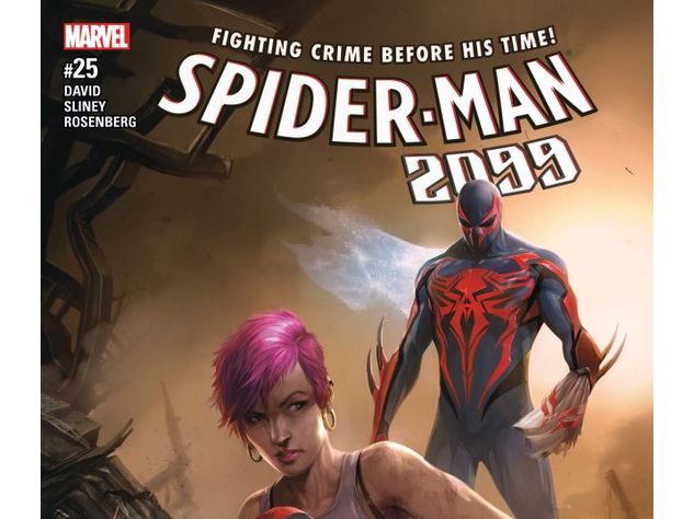 Comic Books Marvel Comics - Spider-Man 2099 (2015 3rd Series) 025 (Cond. VF-) 0026 - Cardboard Memories Inc.