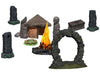 Role Playing Games Wizkids - 4D Settings - Jungle Shrine - Cardboard Memories Inc.
