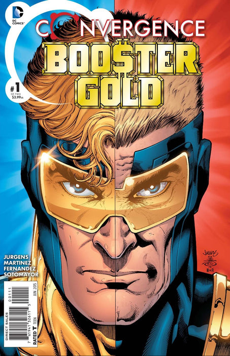 Comic Books DC Comics - Convergence Booster Gold (2015) 001 of 2 (Cond. FN-) - 4489 - Cardboard Memories Inc.
